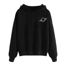 Load image into Gallery viewer, Loose Printed Hooded Sweatshirt Hoodies Long Sleeved Pullover Women Casual Tops Pullovers Sweatshirts Female Hoodie Camisola