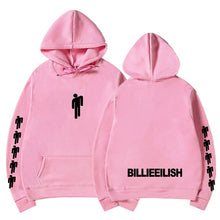 Load image into Gallery viewer, Billie Eilish Fashion Printed Hoodies Women/Men Long Sleeve Hooded Sweatshirts 2019 Hot Sale Casual Trendy Streetwear Hoodies